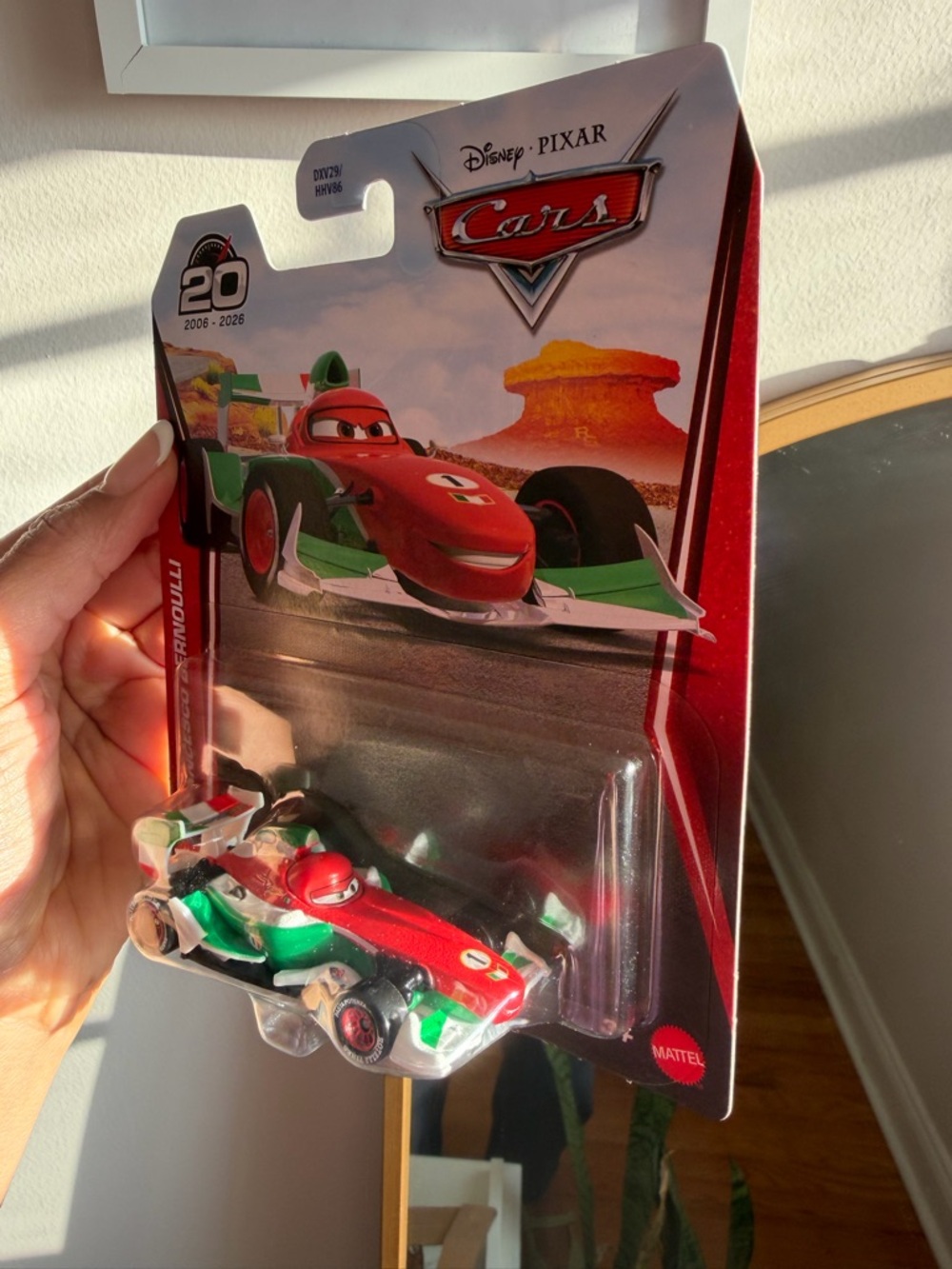 Mattel Francesco Bernoulli Die-Cast Race Car - Red & Green